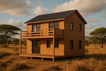 Prefabrik Villalarda Modern Bahçe Havuzu Tasarımları