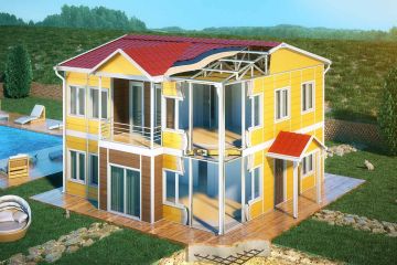 Yalıtımlı Prefabrik Ev