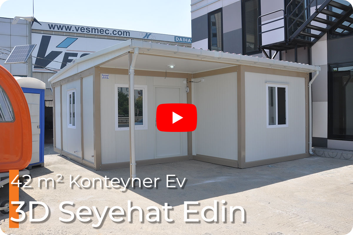 42 m² Konteyner Ev