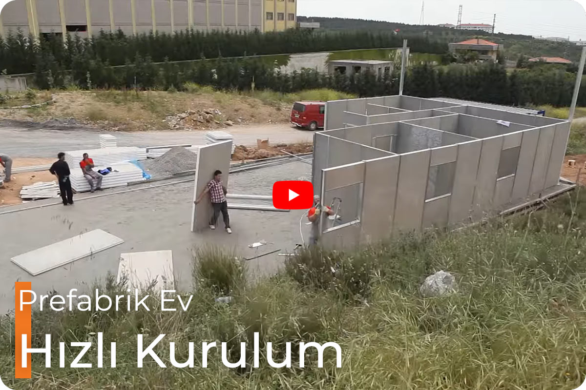Prefabrik Ev Kurulum Aşamaları