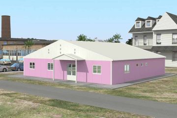 222 m2 Prefabrik Laboratuvar