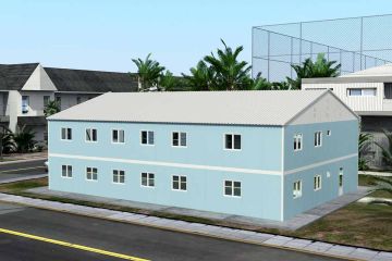 506 m2 Prefabrik Sahra Hastanesi