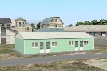 117 m2 Prefabrik Yatakhane