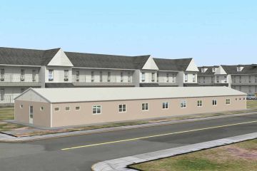 339 m2 Prefabrik Yatakhane