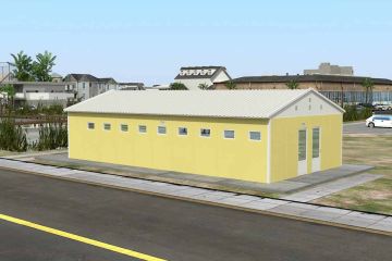 82 m2 Prefabrik WC ve Duş Binası