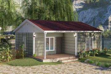 64 m² Prefabrik Ev
