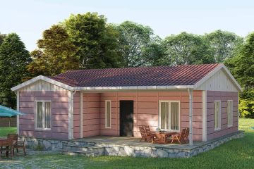 87 m² Prefabrik Ev 2
