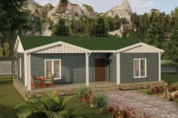 87 m² Prefabrik Ev