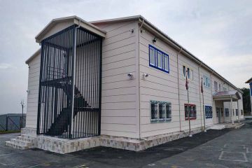 1920 m² Prefabrik Okul