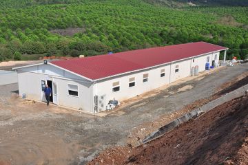 255 m² Prefabrik Yemekhane