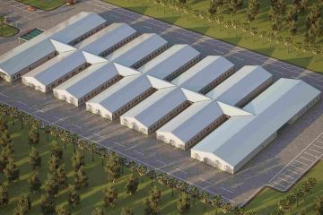 675 m² Sahra Hastanesi